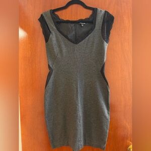 Bebe gray dress